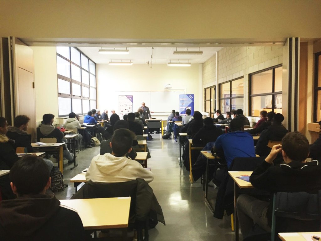 12 Rue De Versailles 91300 Massy Animation d’un Atelier Filière au Lycée Parc de Vilgénis de Massy (91